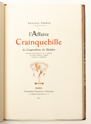 L‘Affaire Crainquebille. 63 compositions de Steinlen