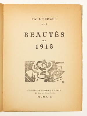 Beautés de 1918. Op. 4